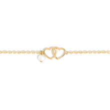 Load image into Gallery viewer, Dainty Bracelet - Silver/Gold Double Heart