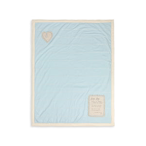 Dear You Baby Blanket - Blue