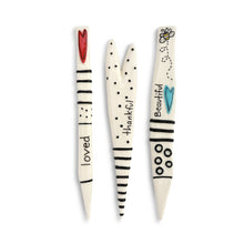 Load image into Gallery viewer, Love Plant Picks Set of 3 Assorted