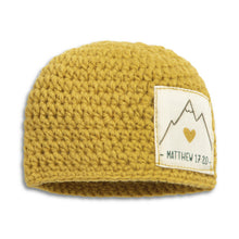 Load image into Gallery viewer, Faith Can Move Mountains Hat &amp; Booties Gift Set