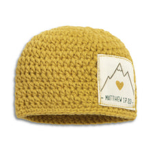 Load image into Gallery viewer, Faith Can Move Mountains Hat & Booties Gift Set