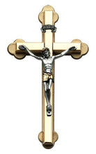 Load image into Gallery viewer, 2-tone Mini Wall Crucifix