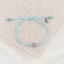 Load image into Gallery viewer, Breathe Blessing Bracelet: Metallic Silver / Silver