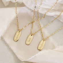 Load image into Gallery viewer, Beloved Necklace, Ephesians 5:1: Silver