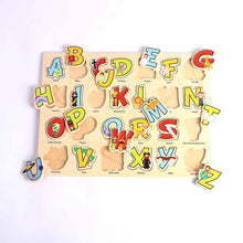 Load image into Gallery viewer, Puzzle Wood Bible Abc'S: Multicolored / Wood