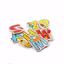 Load image into Gallery viewer, Puzzle Wood Bible Abc'S: Multicolored / Wood