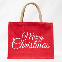 Load image into Gallery viewer, Classic Merry Christmas Gift Tote