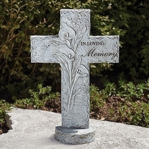 In Loving Memory Garden Cross