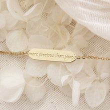 Load image into Gallery viewer, More Precious Than Jewels Proverbs 31 Bracelet: Silver