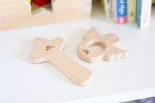 Load image into Gallery viewer, Christian Wooden Baby Teethers - Set of 3