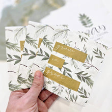 Load image into Gallery viewer, Scripture Cocktail Napkins - Botanical Gold Foil 20ct