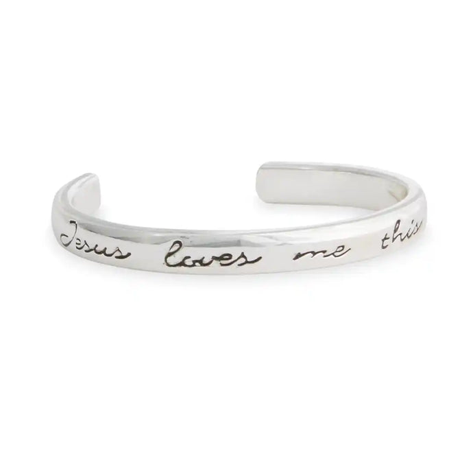 Jesus Loves Me Cuff Bracelet