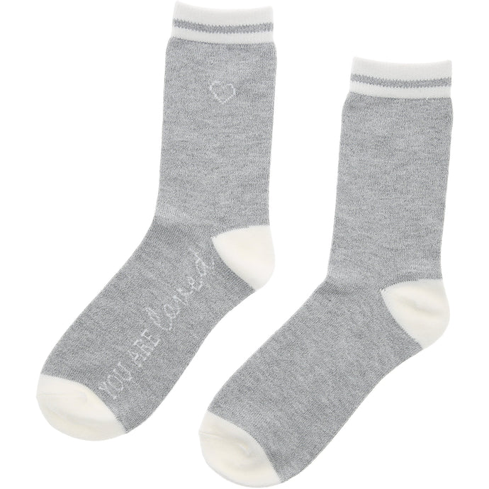 Loved Ladies Crew Sock