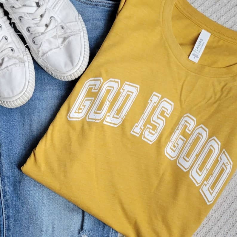 God is Good Women's T-Shirt: M / Orchid