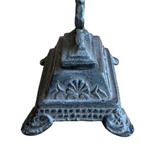 Load image into Gallery viewer, Cast Iron Fleur-de-Lis Design Table Cross/Pedestal Base