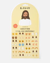 Load image into Gallery viewer, Christian Stick On Earrings