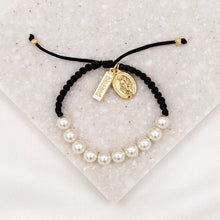 Load image into Gallery viewer, Feminine Genius Bracelet - Giving Back to ENDOW: Light Blue/Silver