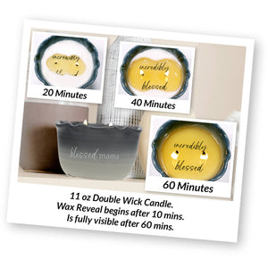 Blessed Mama - 11 oz - 100% Soy Wax Reveal Candle
