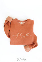 Load image into Gallery viewer, CREATED WITH A PURPOSE Graphic Sweatshirt: VINTAGE WHITE LONG SLEEVE / S
