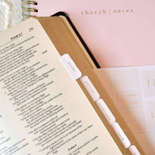 Load image into Gallery viewer, Bible Tabs - Pink and Cream