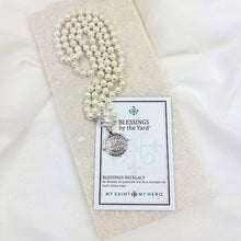 Load image into Gallery viewer, Benedictine Pearl Necklace