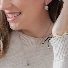 Load image into Gallery viewer, Miraculous Medal Earrings: Silver