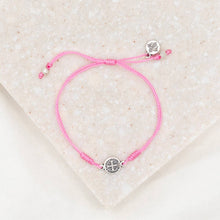 Load image into Gallery viewer, Breathe Blessing Bracelet: Metallic Silver / Silver