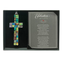 Load image into Gallery viewer, Celebration Of Life Cross: Sympathy Ornament USA 6306-DI