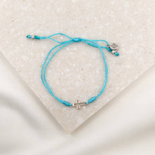 Load image into Gallery viewer, Filled by Faith Bracelet: Turquoise Gold