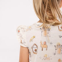 Load image into Gallery viewer, Away in a Manger Christmas PJ Girls Nightgown