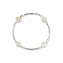 Load image into Gallery viewer, 8mm Faceted Mystic Champagne Agate Blessing Bracelet: S