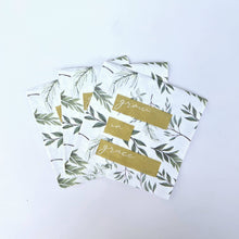 Load image into Gallery viewer, Scripture Cocktail Napkins - Botanical Gold Foil 20ct