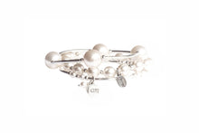 Load image into Gallery viewer, 12mm White Pearl Blessing Bracelet: S