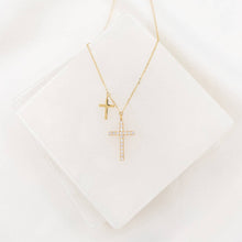 Load image into Gallery viewer, Walk By Faith Necklace - Gold Plated