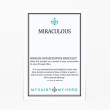 Load image into Gallery viewer, Miraculous - Marian Consecration Bracelet - Silver