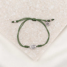 Load image into Gallery viewer, Breathe Blessing Bracelet: Turquoise / Silver
