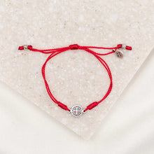 Load image into Gallery viewer, Breathe Blessing Bracelet: Purple / Silver
