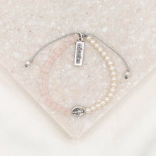 Load image into Gallery viewer, Mother Mary, Mother Me Blessing Bracelet - Silver: Amazonite