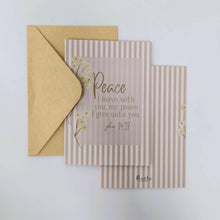 Load image into Gallery viewer, Scripture Boxed Notecards - Dusty Blue Sage 12ct