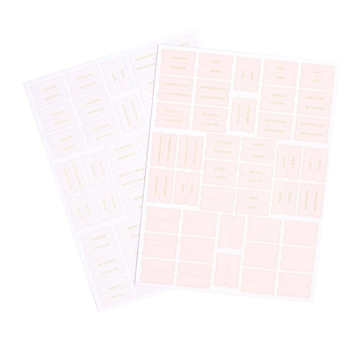 Bible Tabs - Pink and Cream