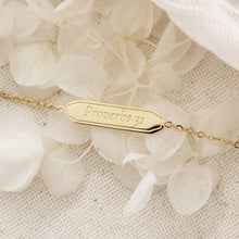 Load image into Gallery viewer, More Precious Than Jewels Proverbs 31 Bracelet: Silver