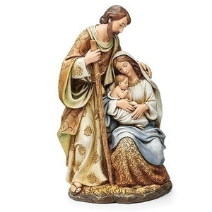 Holy Family Jewel Tone Figurine