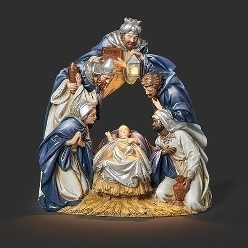 Lit Arched Nativity