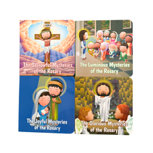 Load image into Gallery viewer, Mysteries of the Rosary Board Book Set