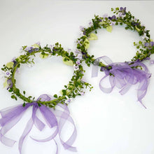 Load image into Gallery viewer, Porcelain Flowers Head Crown: Pink / Child