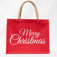 Load image into Gallery viewer, Classic Merry Christmas Gift Tote