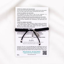 Load image into Gallery viewer, Feminine Genius Bracelet - Giving Back to ENDOW: Light Blue/Silver