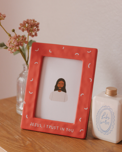 Ceramic Picture Frames: Holy Spirit