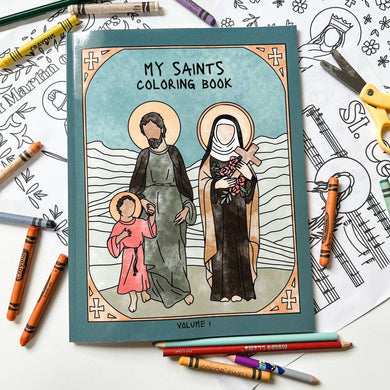Catholic Coloring Book: My Saints Coloring Book