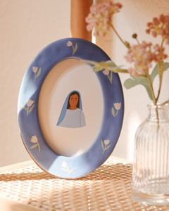 Ceramic Picture Frames: Holy Spirit